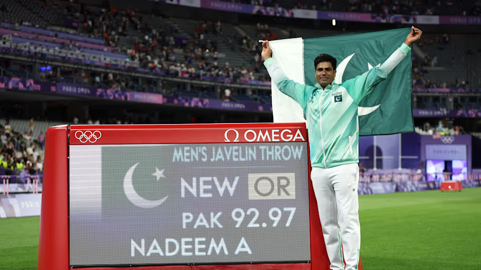 Day 8 Nadeem wins javelin gold in a SubContinental contest with