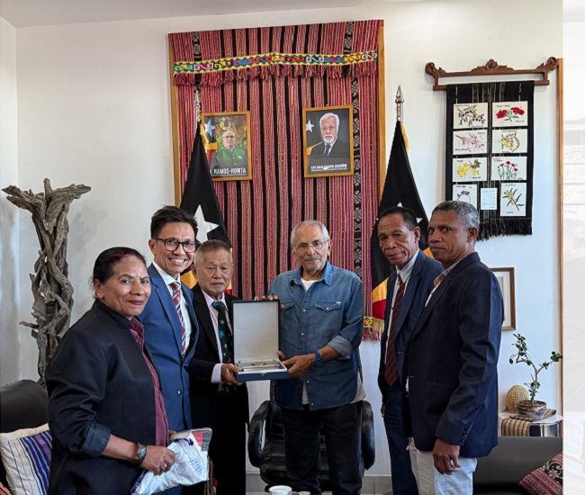 VISIT TO TiMOR LESTE  BY GEN. SURAPONG ARIYAMONGKOL , SR.VICE PRESIDENT AND MR TIGOR TANJUNG,VICE PRESIDENT OF ASIAN ATHLETICS