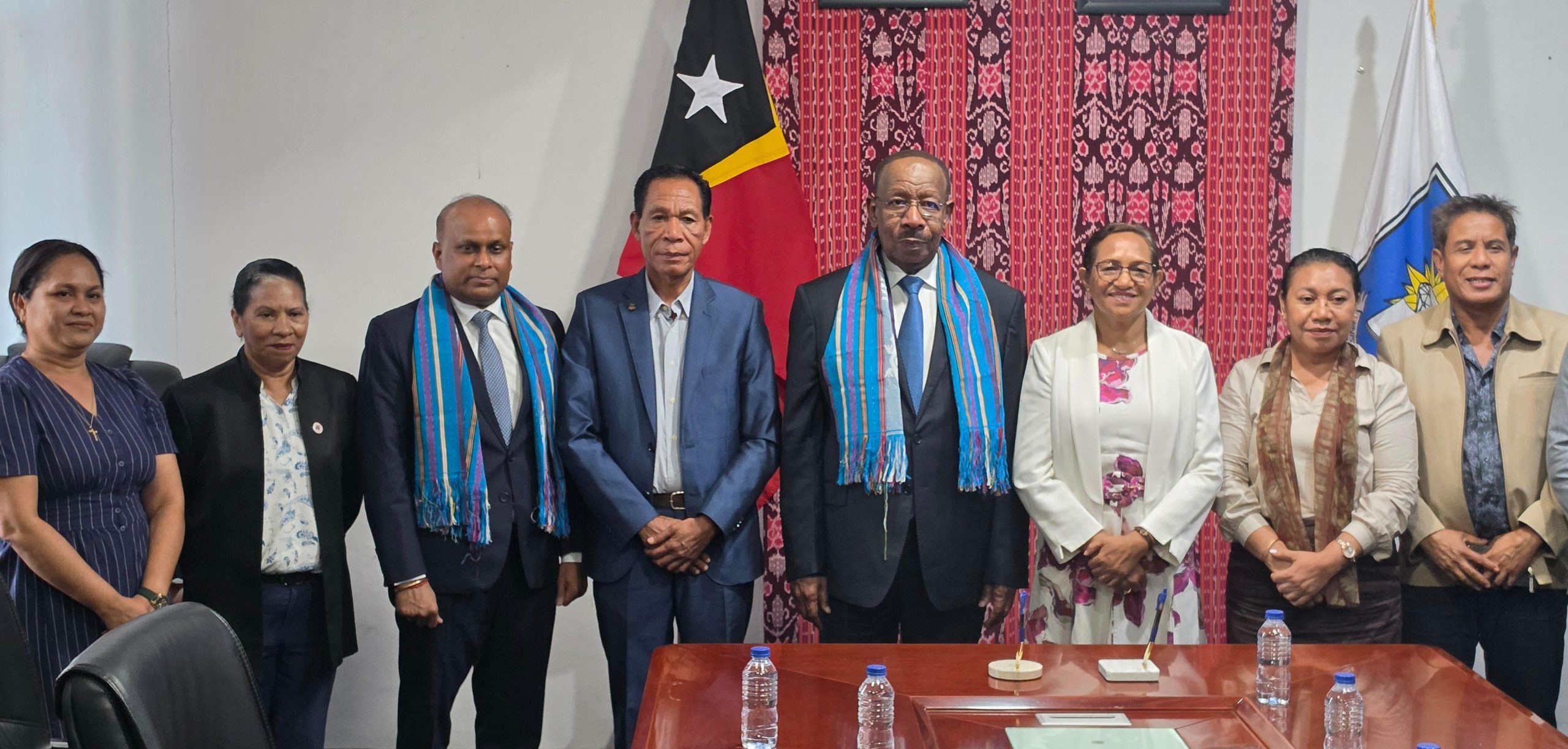 Asian Athletics delegation in Timor-Leste